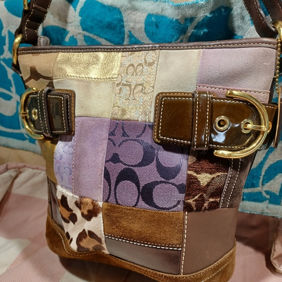 Coach patchwork duffle - Picture 8 of 10